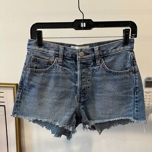 Denim Forum Classic Blue Jean Shorts